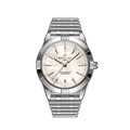 Breitling Chronomat 36 Mother of Pearl Dial Silver Steel Strap Watch for Women - A10380101A4A1