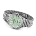  Shop Authentic Breitling Chronomat Automatic 36 Diamonds Green Dial Two Tone Steel Strap Watch for Women - A10380591L1A1 - Luxxuri