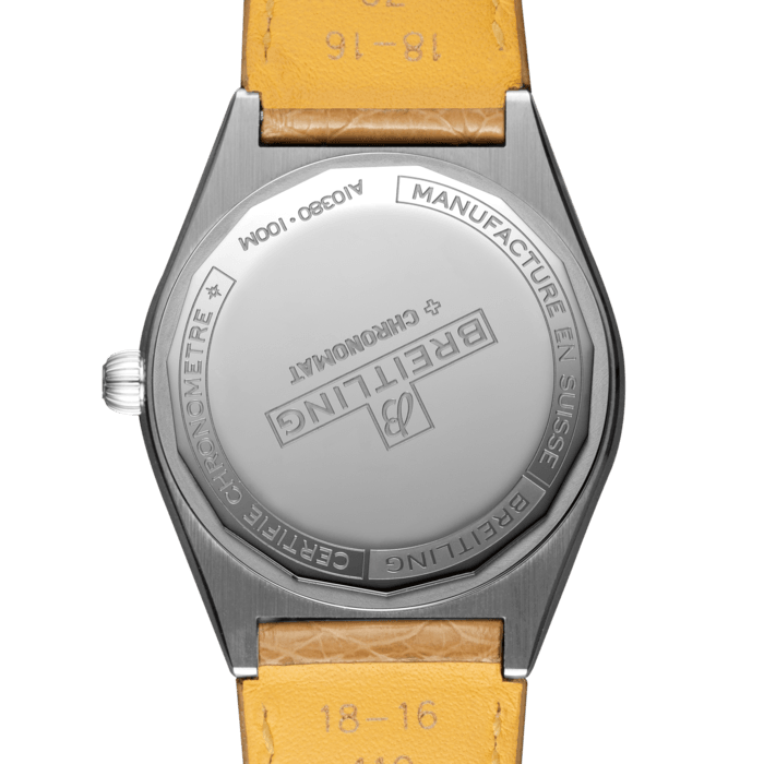  Shop Authentic Breitling Chronomat Automatic 36 South Sea Brown Dial Brown Leather Strap Watch for Women - A10380611A1P1 - Luxxuri