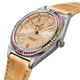  Shop Authentic Breitling Chronomat Automatic 36 South Sea Brown Dial Brown Leather Strap Watch for Women - A10380611A1P1 - Luxxuri