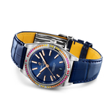  Shop Authentic Breitling Chronomat Automatic 36 South Sea Blue Dial Blue Leather Strap Watch for Women - A10380611C1P1 - Luxxuri