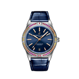  Shop Authentic Breitling Chronomat Automatic 36 South Sea Blue Dial Blue Leather Strap Watch for Women - A10380611C1P1 - Luxxuri