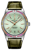  Shop Authentic Breitling Chronomat Automatic 36 South Sea Green Dial Green Leather Strap Watch for Women - A10380611L1P1 - Luxxuri