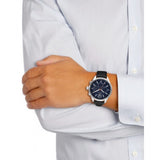  Shop Authentic Tommy Hilfiger Gavin Blue Dial Blue Leather Strap Watch for Men - 1791468 - Luxxuri