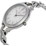  Shop Authentic Michael Kors Slim Runway Silver Dial Silver Steel Strap Watch for Women - MK3279 - Luxxuri