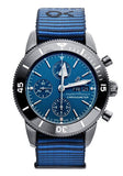  Shop Authentic Breitling Superocean Heritage Chronograph 44 Outerknown Blue Dial Blue NATO Strap Watch for Men - M133132A1C1W1 - Luxxuri