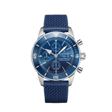  Shop Authentic Breitling Superocean Heritage Chronograph 44 Blue Dial Blue Mesh Bracelet Watch for Men - A13313161C1S1 - Luxxuri