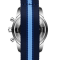 Breitling Superocean Heritage Chronograph 44 Ocean Conservancy Silver Dial Two Tone NATO Strap Watch for Men - A133131A1G1W1
