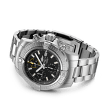  Shop Authentic Breitling Avenger Chronograph 45mm Black Dial Silver Steel Strap Watch for Men - A13317101B1A1 - Luxxuri