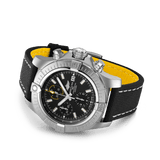  Shop Authentic Breitling Avenger Chronograph 45mm Swiss Air Force Team Black Dial Black Nylon Strap Watch for Men - A133171A1B1X1 - Luxxuri