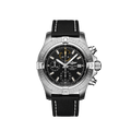  Shop Authentic Breitling Avenger Chronograph 45mm Black Dial Black Leather Strap Watch for Men - A13317101B1X1 - Luxxuri
