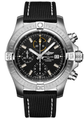  Shop Authentic Breitling Avenger Chronograph 45mm Black Dial Black Leather Strap Watch for Men - A13317101B1X1 - Luxxuri