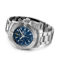 Shop Authentic Breitling Avenger Chronograph 45mm Blue Dial Silver Steel Strap Watch for Men - A13317101C1A1 - Luxxuri