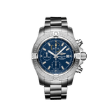  Shop Authentic Breitling Avenger Chronograph 45mm Blue Dial Silver Steel Strap Watch for Men - A13317101C1A1 - Luxxuri