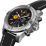  Shop Authentic Breitling Avenger Chronograph 45mm Swiss Air Force Team Black Dial Black Nylon Strap Watch for Men - A133171A1B1X1 - Luxxuri