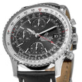  Shop Authentic Breitling Navitimer 1 Chronograph 41mm Automatic Black Dial Black Leather Strap Mens Watch - A13324121B1P1 - Luxxuri