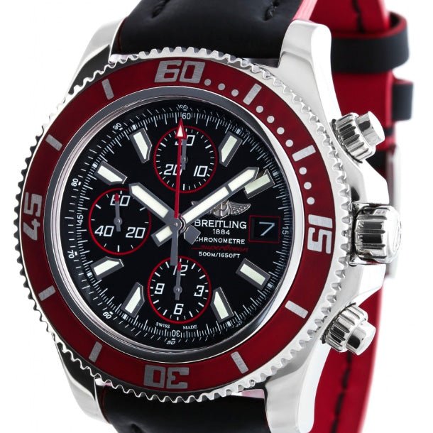  Shop Authentic Breitling Superocean Chronograph II Limited Edition 44mm Automatic Mens Watch - A1334102/BA86 - Luxxuri