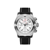  Shop Authentic Breitling Super Avenger Chronograph 48 White Dial Black Nylon Strap Watch for Men - A133751A1A1X1 - Luxxuri