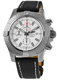  Shop Authentic Breitling Super Avenger Chronograph 48 White Dial Black Nylon Strap Watch for Men - A133751A1A1X1 - Luxxuri