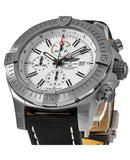  Shop Authentic Breitling Super Avenger Chronograph 48 White Dial Black Nylon Strap Watch for Men - A133751A1A1X1 - Luxxuri