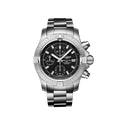  Shop Authentic Breitling Avenger Chronograph 43 Black Dial Silver Steel Strap Watch for Men - A13385101B1A1 - Luxxuri