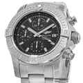  Shop Authentic Breitling Avenger Chronograph 43 Black Dial Silver Steel Strap Watch for Men - A13385101B1A1 - Luxxuri