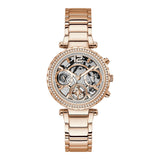  Shop Authentic Guess Solstice Diamonds Rose Gold Dial Rose Gold Steel Strap Watch for Women - GW0403L3 - Luxxuri