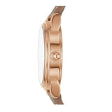  Shop Authentic Marc Jacobs Corie White Dial Brown Leather Strap Watch for Women - MJ1581 - Luxxuri