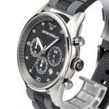  Shop Authentic Emporio Armani Sportivo Black Dial Two Tone Ceramic Bracelet Watch For Men - AR5866 - Luxxuri
