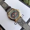  Shop Authentic Gucci G Timeless Eye Beige Dial Beige Leather Strap Watch For Men - YA1264022 - Luxxuri