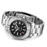  Shop Authentic Breitling Avenger Automatic 43mm Black Dial Silver Steel Strap Watch for Men - A17318101B1A1 - Luxxuri