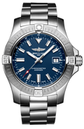  Shop Authentic Breitling Avenger Automatic 43mm Blue Dial Silver Steel Strap Watch for Men - A17318101C1A1 - Luxxuri