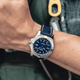 Shop Authentic Breitling Avenger Automatic 43mm Blue Dial Blue Nylon Strap Watch for Men - A17318101C1X2 - Luxxuri