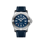  Shop Authentic Breitling Avenger Automatic 43 Blue Dial Blue Nylon Strap Watch for Men - A17318101C1X1 - Luxxuri