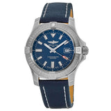  Shop Authentic Breitling Avenger Automatic 43 Blue Dial Blue Nylon Strap Watch for Men - A17318101C1X1 - Luxxuri