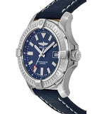  Shop Authentic Breitling Avenger Automatic 43 Blue Dial Blue Nylon Strap Watch for Men - A17318101C1X1 - Luxxuri