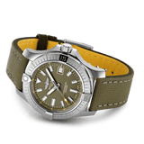  Shop Authentic Breitling Avenger Automatic GMT 43 Green Dial Green Nylon Strap Watch for Men - A17318101L1X1 - Luxxuri
