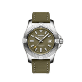  Shop Authentic Breitling Avenger Automatic GMT 43 Green Dial Green Nylon Strap Watch for Men - A17318101L1X1 - Luxxuri