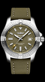  Shop Authentic Breitling Avenger Automatic GMT 43 Green Dial Green Nylon Strap Watch for Men - A17318101L1X1 - Luxxuri