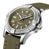  Shop Authentic Breitling Avenger Automatic GMT 43 Green Dial Green Nylon Strap Watch for Men - A17318101L1X1 - Luxxuri
