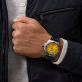  Shop Authentic Breitling Avenger Automatic 45 Seawolf Yellow Dial Black Nylon Strap Watch for Men - A17319101I1X1 - Luxxuri