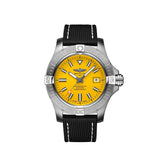  Shop Authentic Breitling Avenger Automatic 45 Seawolf Yellow Dial Black Nylon Strap Watch for Men - A17319101I1X1 - Luxxuri