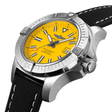  Shop Authentic Breitling Avenger Automatic 45mm Seawolf Yellow Dial Black Nylon Strap Watch for Men - A17319101/1X2 - Luxxuri