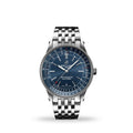  Shop Authentic Breitling Navitimer Automatic 41mm Blue Dial Silver Steel Strap Watch for Men - A17326161C1A1 - Luxxuri