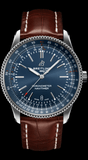  Shop Authentic Breitling Navitimer 1 Automatic 41mm Blue Dial Brown Steel Strap Watch for Men - A17326161C1P1 - Luxxuri