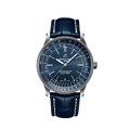 Breitling Navitimer Automatic 41 Blue Dial Blue Leather Strap Watch for Men - A17326161C1P3