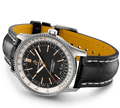  Shop Authentic Breitling Navitimer 1 Automatic 41mm Black Dial Black Leather Strap Mens Watch - A17326211B1P2 - Luxxuri