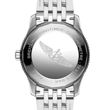  Shop Authentic Breitling Navitimer Automatic 41mm White Dial Stainless Steel Mens Watch - A17326211G1A1 - Luxxuri