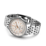  Shop Authentic Breitling Navitimer Automatic 38mm Stainless Steel Mens Watch - A17325211G1A1 - Luxxuri