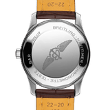  Shop Authentic Breitling Navitimer Automatic 41 White Dial Brown Leather Strap Watch for Men - A17326211G1P2 - Luxxuri